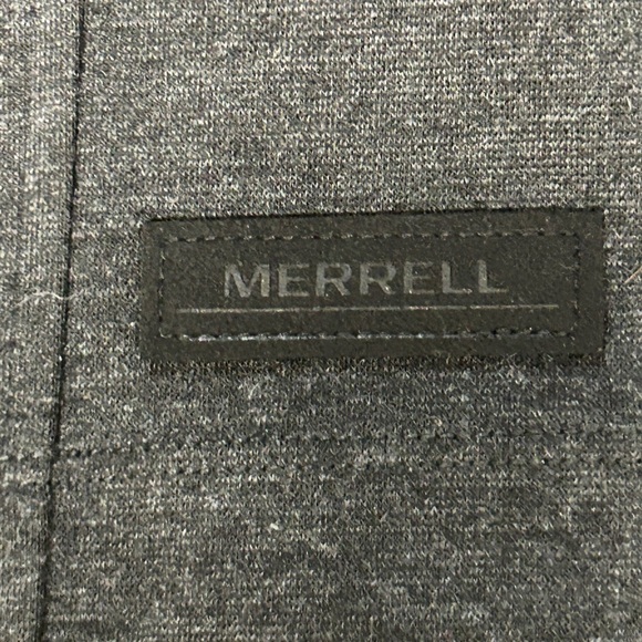 Merrell Dress Dark Heather Gray Long Sleeve Pullover W/Pockets Size-M NWT - Picture 5 of 8